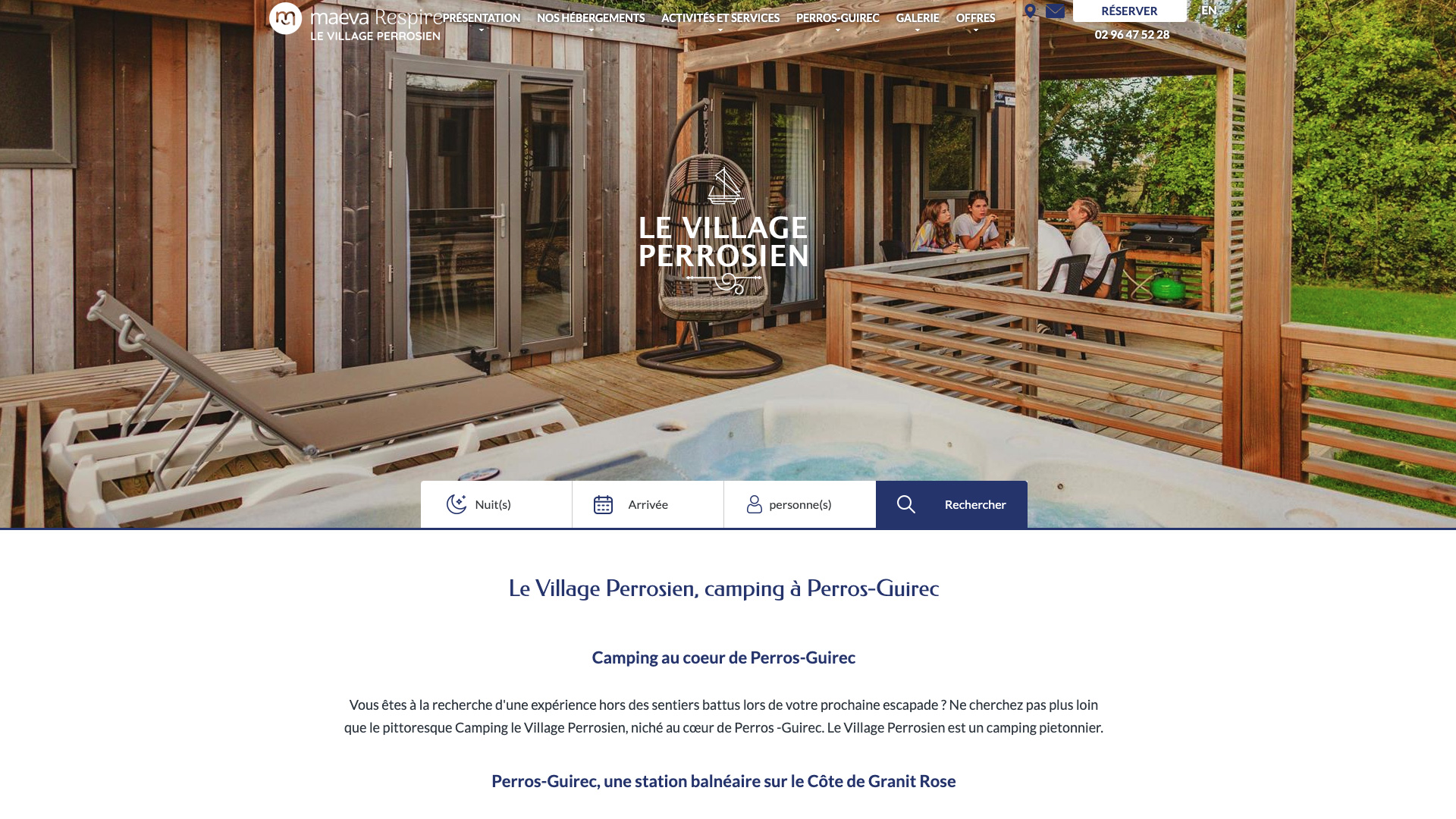 Le Village Perrosien - ux/ui designer - infografika.com