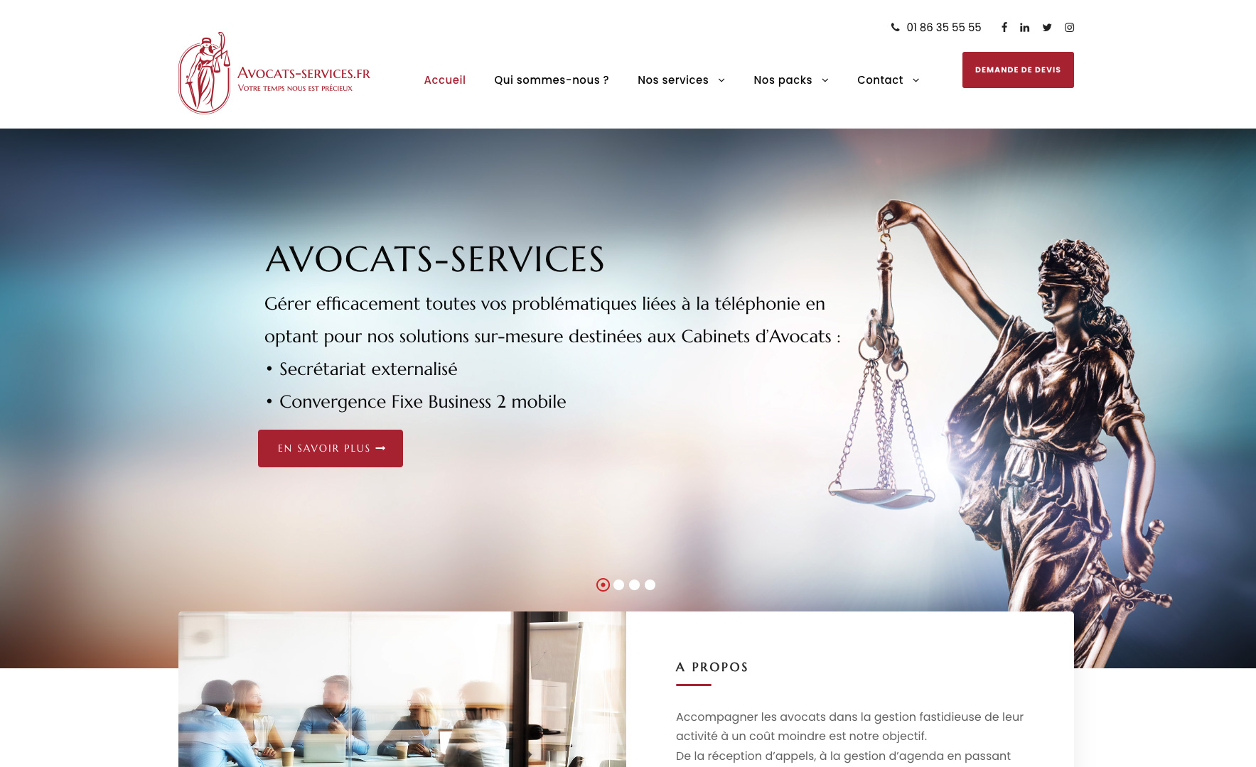 avocats-services.fr - web1 - webdesign - infografika.com