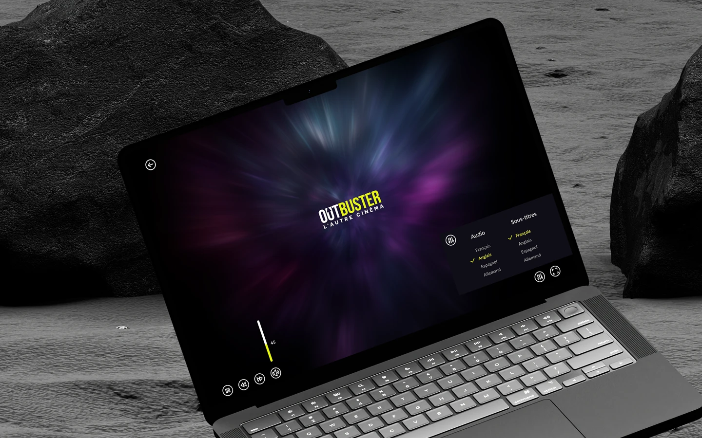 player outbuster plateforme de VOD originale