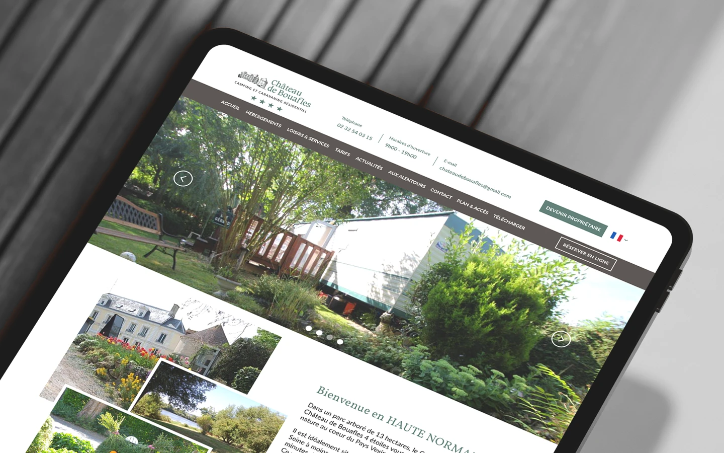 vignette Château de Bouafles - infografika.com design digital UI/UX