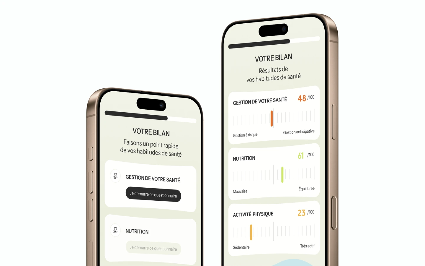 iphone REBOUND - infografika.com UI/UX, design d'application mobile.