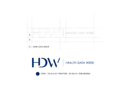 Health data week - infografika - Webdesigner - graphiste - fabrice vermeulen - branding - print - charte graphique -  Health data week - logo - charte graphique